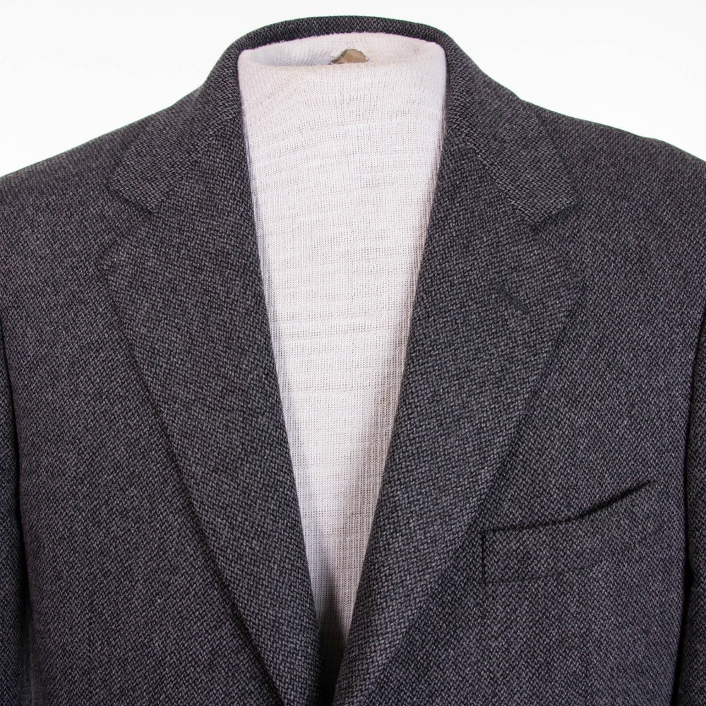 Brooks Brothers Mens 39R Gray Wool Sport Coat 2 Button - Picture 2 of 9